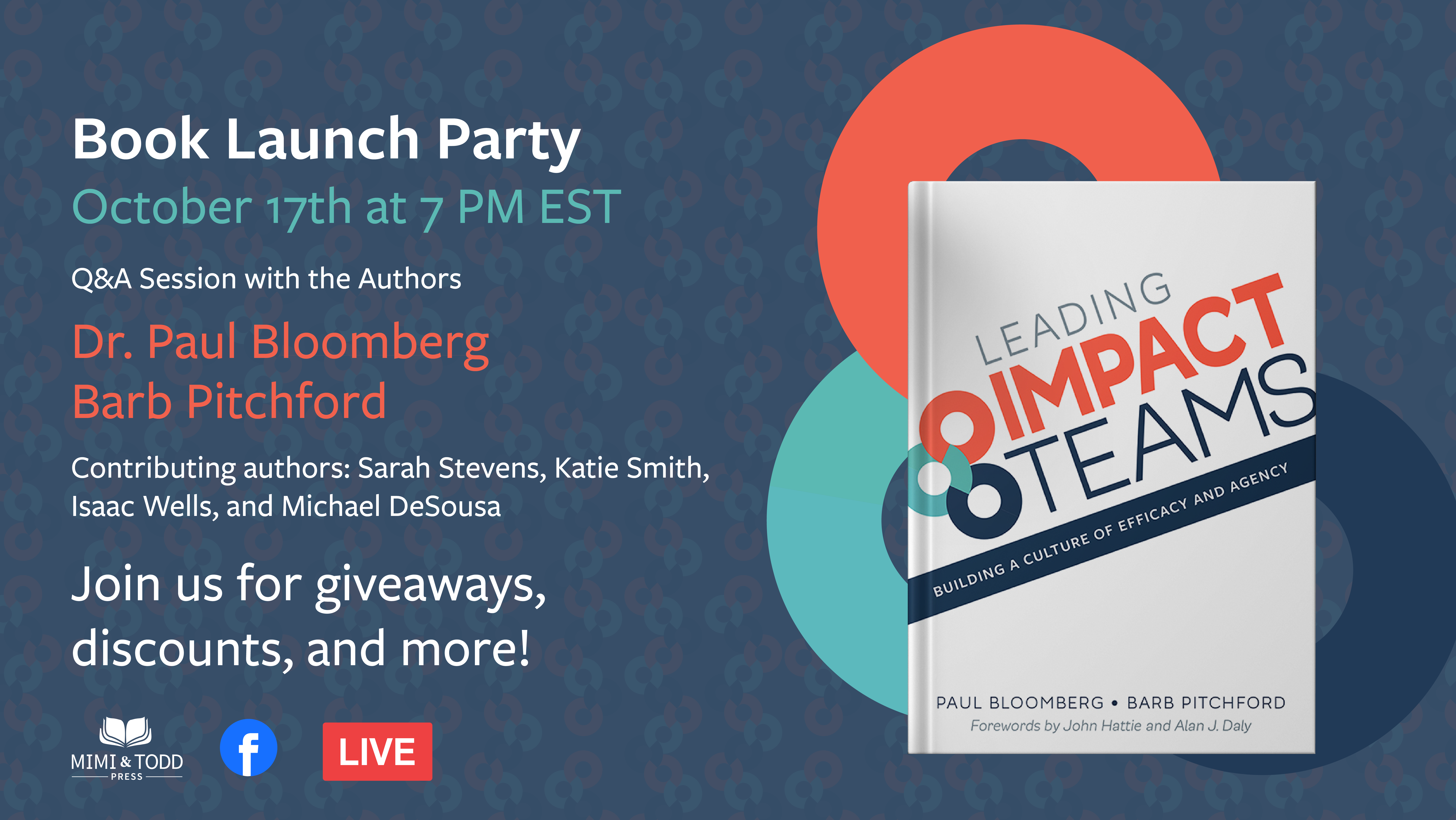 Leading Impact Teams Facebook Live Launch Party The Core Collaborative 